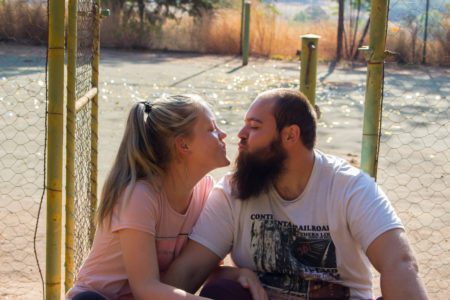 Kayla and Henrico golden hour lifestyle couple photography session in Johannesburg South Africa