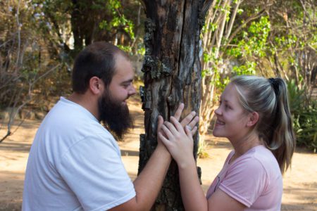 Kayla and Henrico golden hour couple shoot in Johannesburg South Africa
